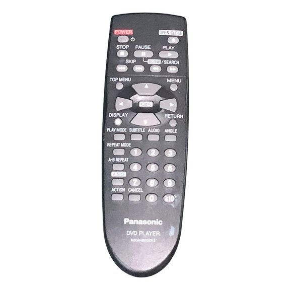 Panasonic Other Panasonic Dvd Player N2qahb0002 Remote Control Aa
